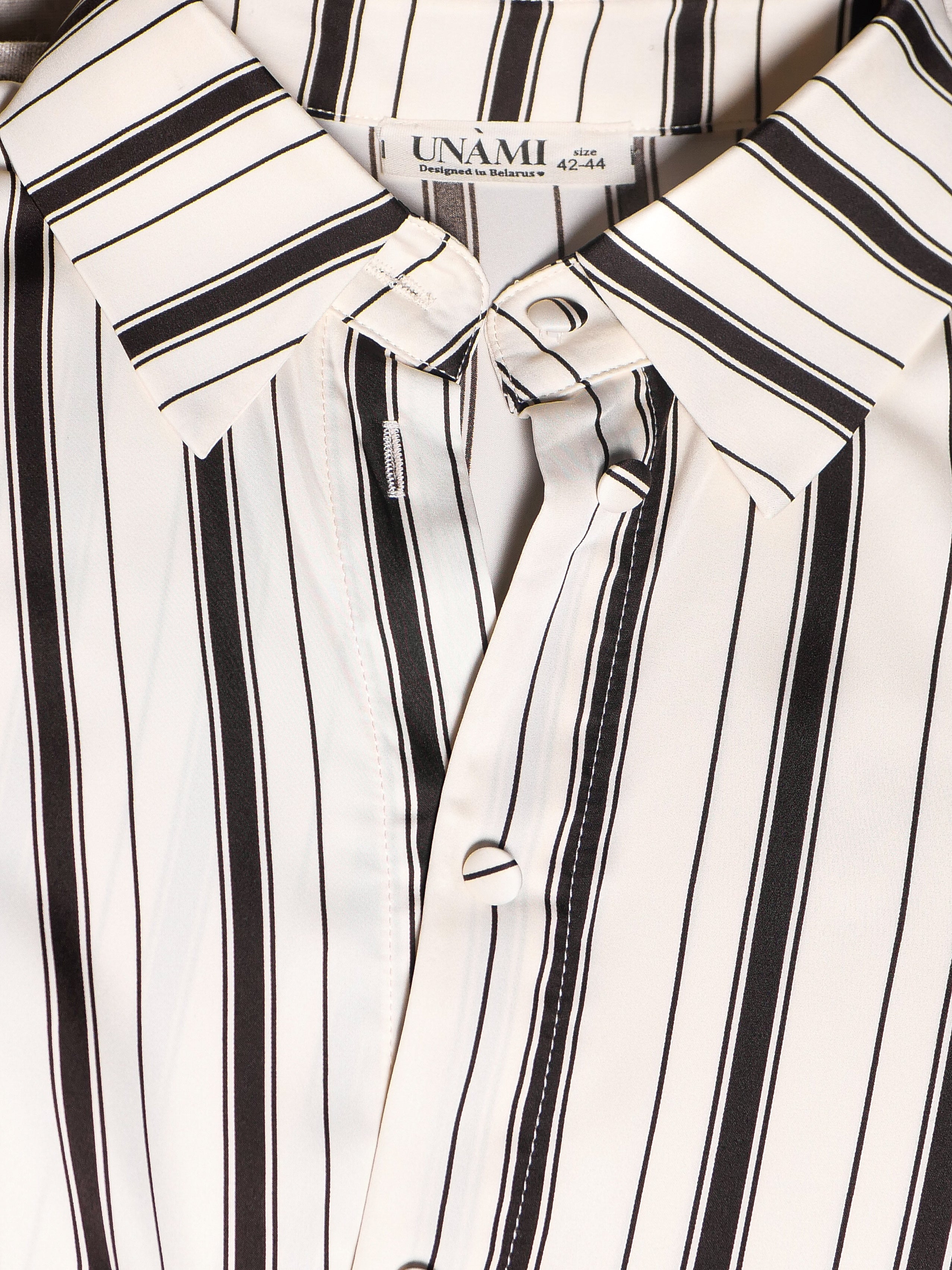 UNÀMI | Jedwabna piżama w paski